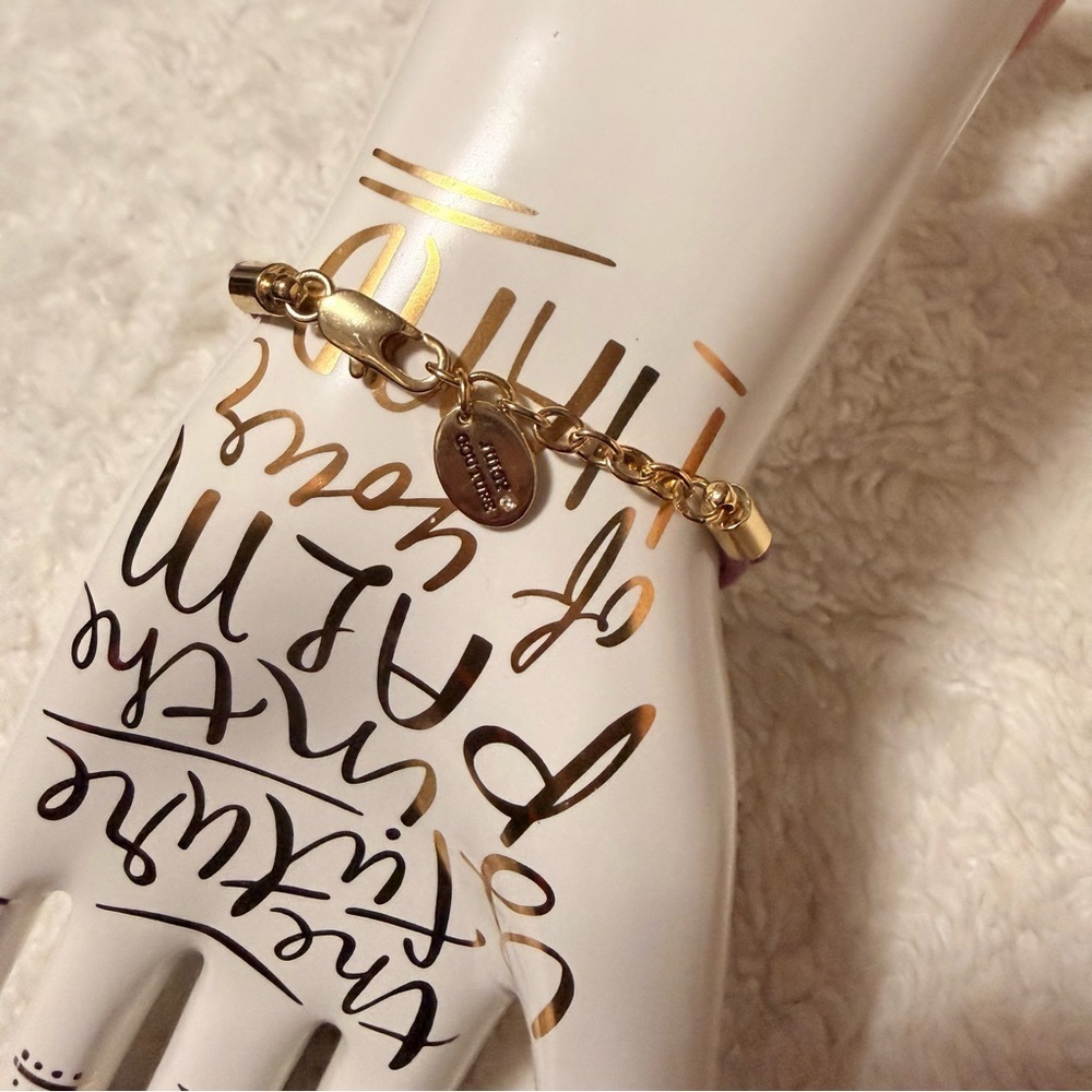 Juicy Couture Multicolor Bracelet Set of 4 with Heart and Star Charm - Picture 4 of 12